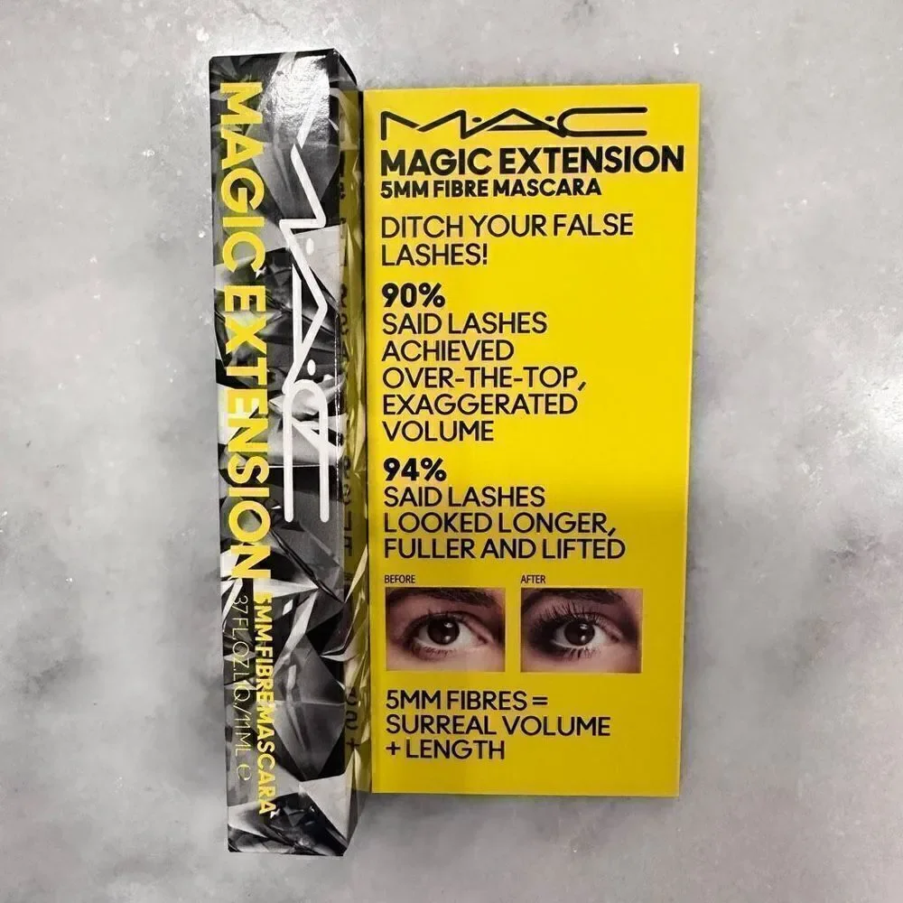 MAC Magic Extension 5MM Fibre Mascara Extensive Black NWT